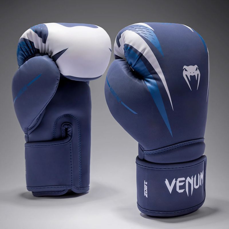 Boxerské rukavice Venum Hurricane Boxing midnight blue/white 2