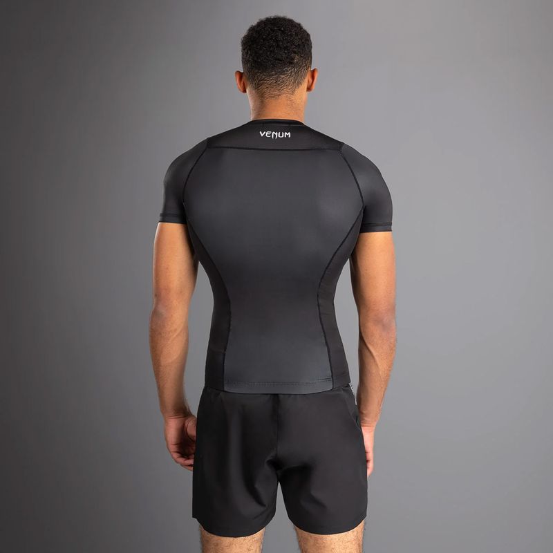 Pánský rashguard Venum No Gi Rashguards black/silver grey 3