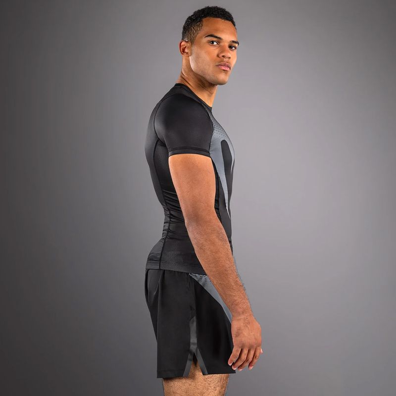Pánský rashguard Venum No Gi Rashguards black/silver grey 4
