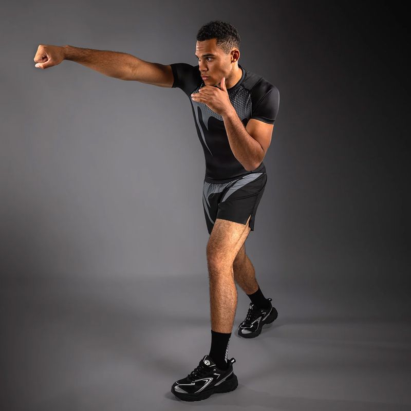 Pánský rashguard Venum No Gi Rashguards black/silver grey 5