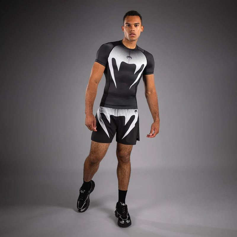 Pánský rashguard Venum No Gi Rashguards black/white 2