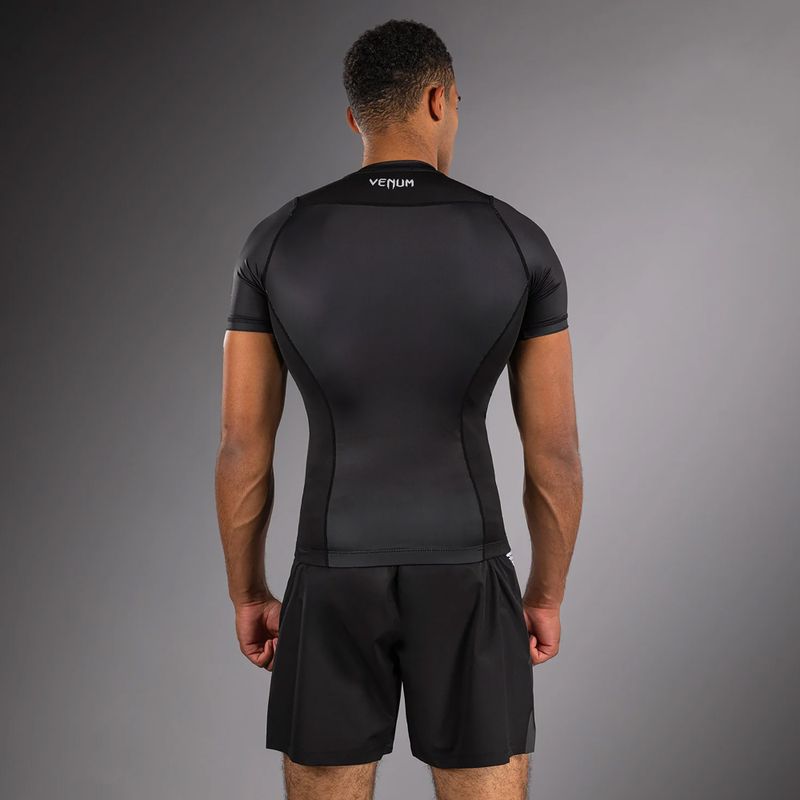 Pánský rashguard Venum No Gi Rashguards black/white 3