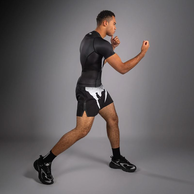 Pánský rashguard Venum No Gi Rashguards black/white 6