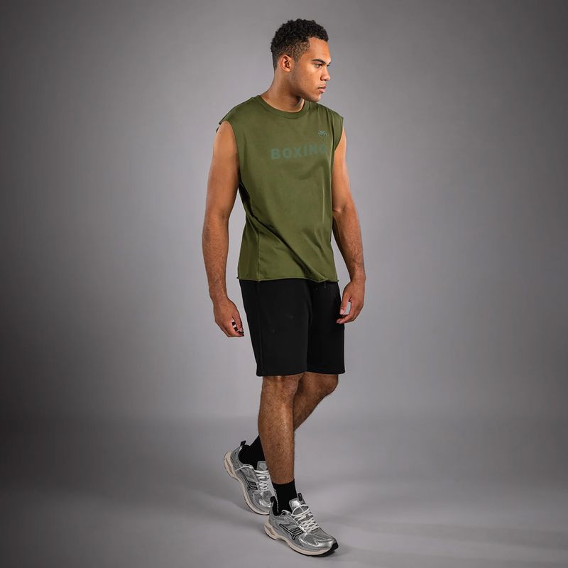 Pánské tričko Venum Boxing VT Sleeveless military green 2