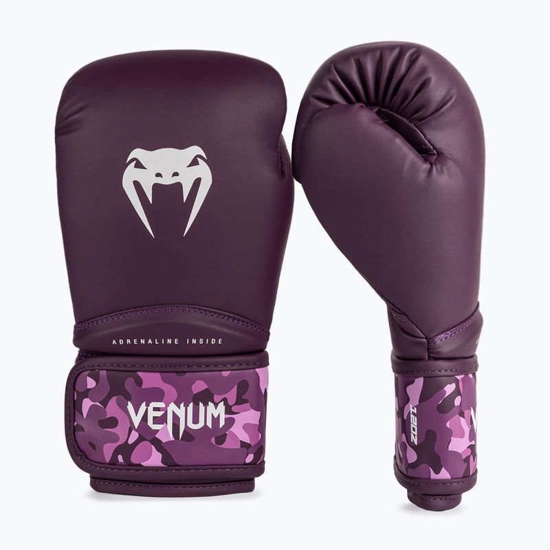 Dámské boxerské rukavice Venum Iris Boxing plum/pink
