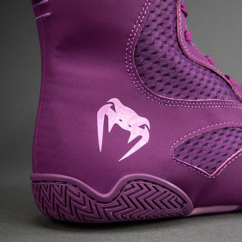 Boxerské boty Venum Iris Boxing plum 10