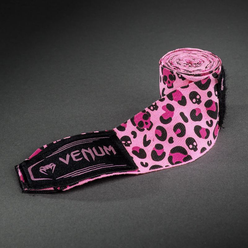 Boxerské bandáže Venum Skull Handwraps 300 cm 3