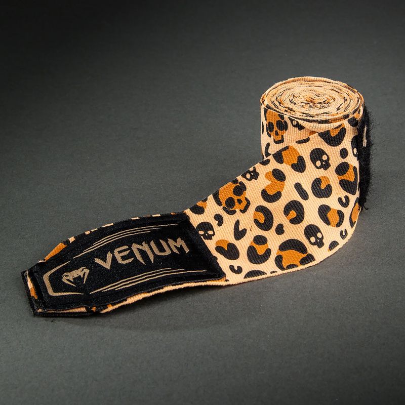 Boxerské bandáže Venum Skull Handwraps 400 cm 3