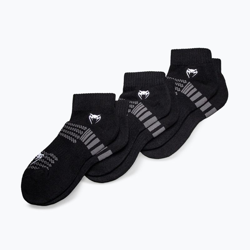 Ponožky Venum Vector Ankle 3 páry black/grey