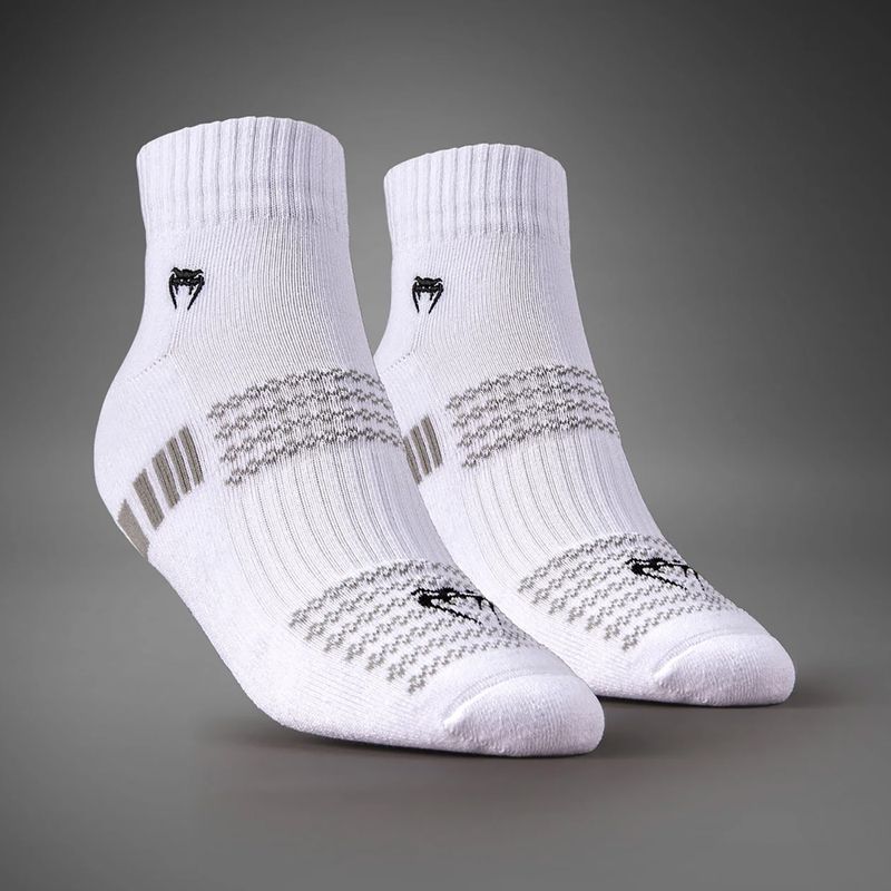 Ponožky Venum Vector Ankle 3 páry white/grey 2