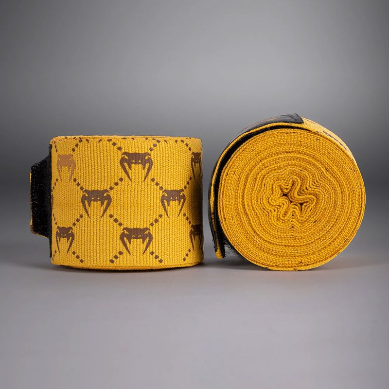 Boxovací bandáže Venum Monogram Hand Wraps Advanced 400 cm brown 2