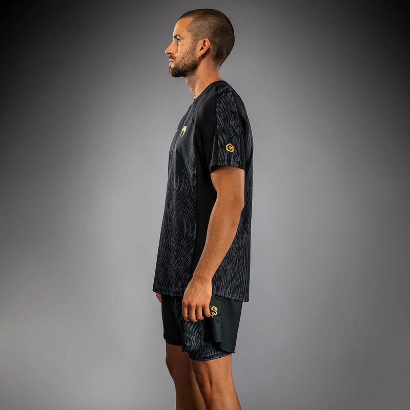 Pánské tričko Venum x Chimaev Dry Tech black/grey 5