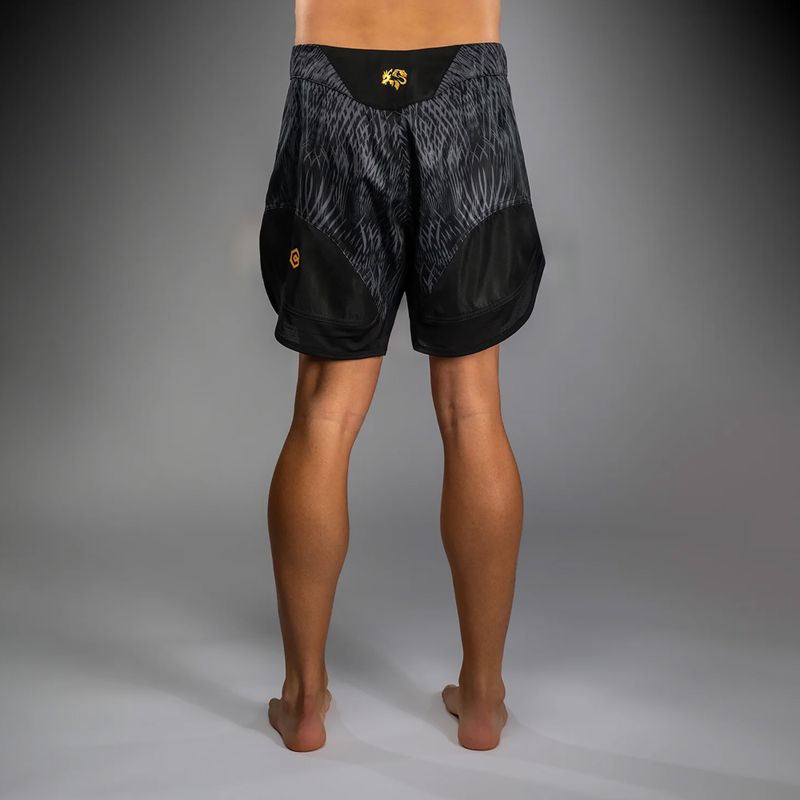 Pánské tréninkové šortky Venum x Chimaev Fightshorts black/grey 3