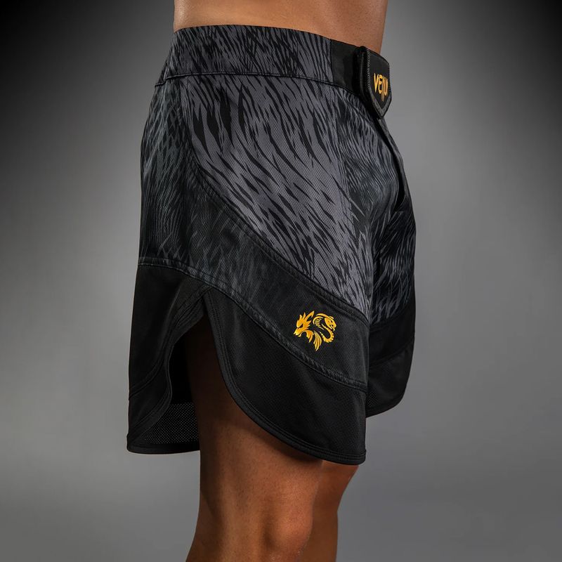 Pánské tréninkové šortky Venum x Chimaev Fightshorts black/grey 5