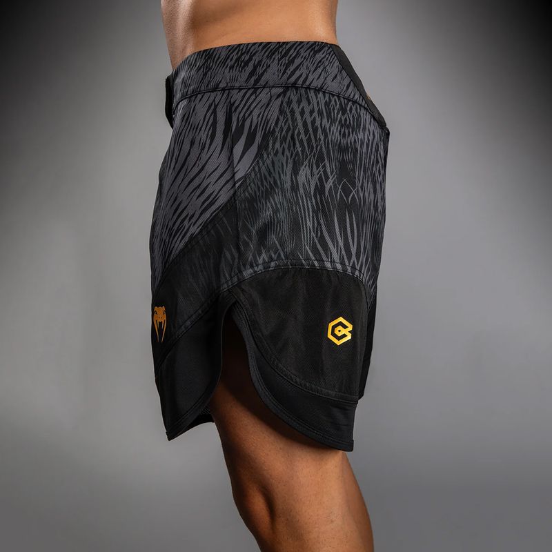 Pánské tréninkové šortky Venum x Chimaev Fightshorts black/grey 6