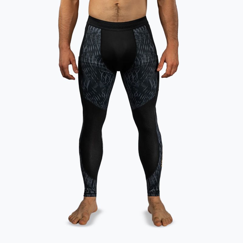 Pánské sportovní legíny Venum x Chimaev Spats black/grey