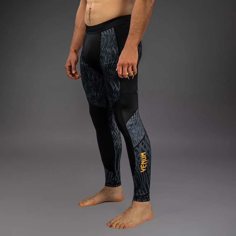 Pánské sportovní legíny Venum x Chimaev Spats black/grey 4