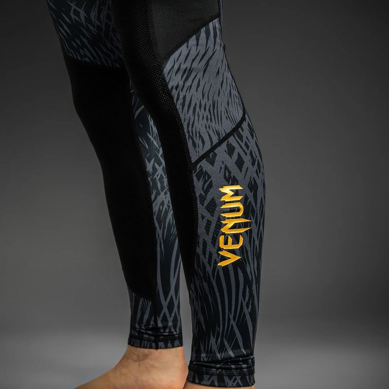 Pánské sportovní legíny Venum x Chimaev Spats black/grey 8