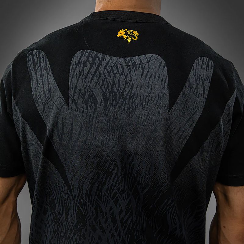 Pánské tričko Venum x Chimaev black/grey 6