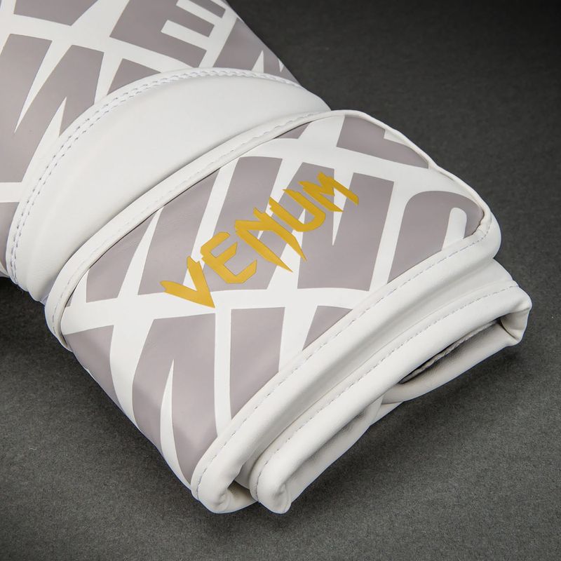 Boxerské rukavice Venum Contender 1.5 XT 3D Boxing white/gold 3