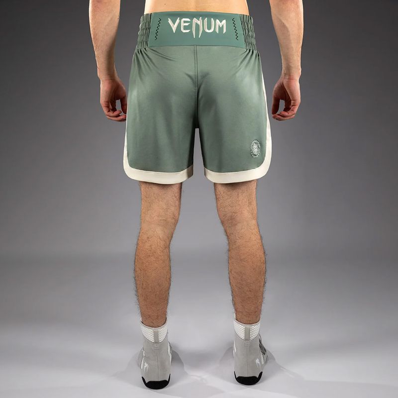 Pánské tréninkové šortky Venum Classic Boxing aqua green/ivory 2