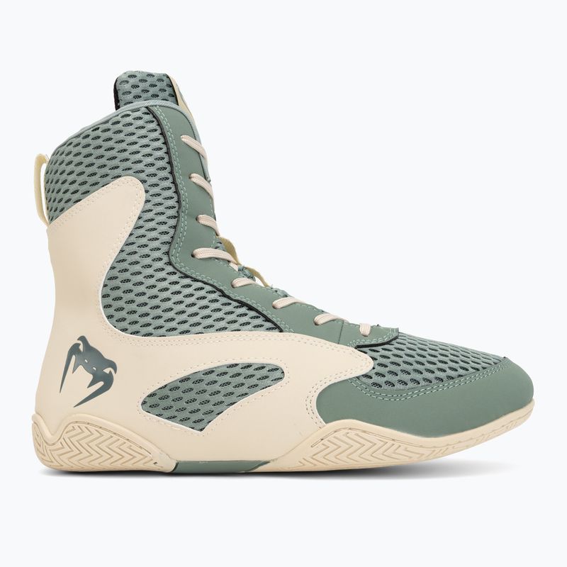 Pánské boxovací boty Venum Contender Boxing aqua green/ivory 2