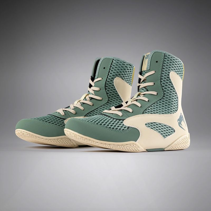 Pánské boxovací boty Venum Contender Boxing aqua green/ivory 8