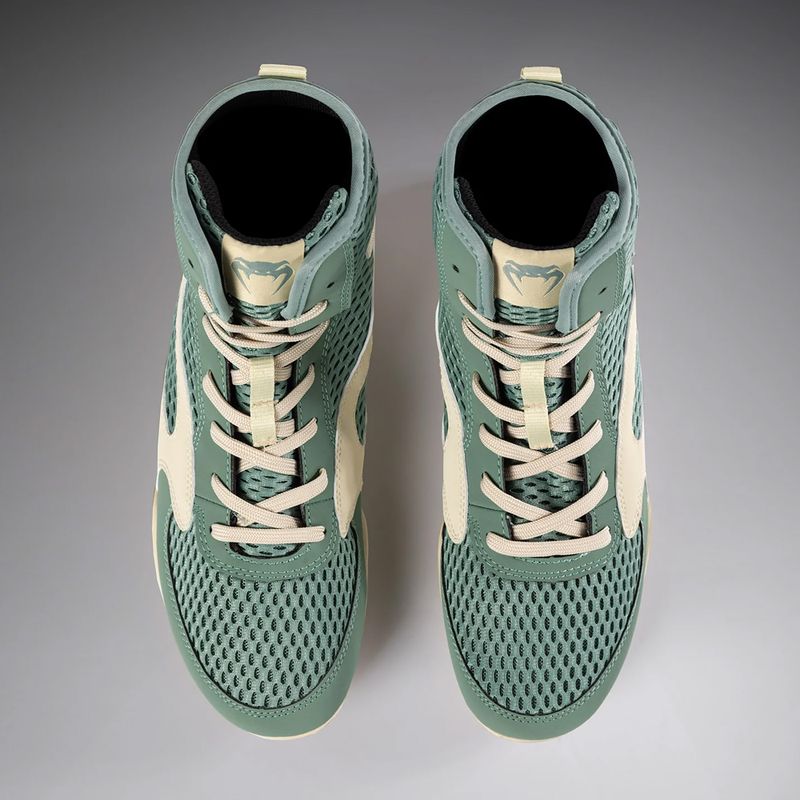 Pánské boxovací boty Venum Contender Boxing aqua green/ivory 10