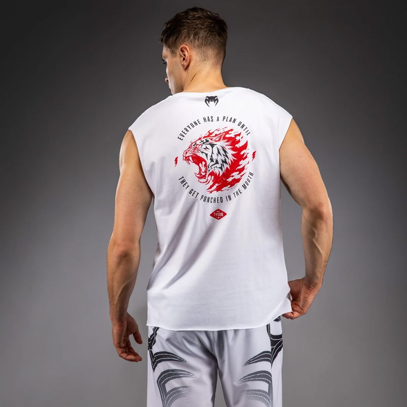 Pánské tílko Venum x Mike Tyson Tiger Sleeveless optical white 3