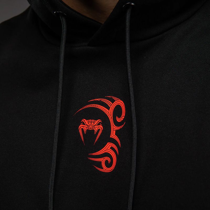 Pánská mikina Venum x Mike Tyson Tiger Sleeveless Hoodie deep black/intense red 5