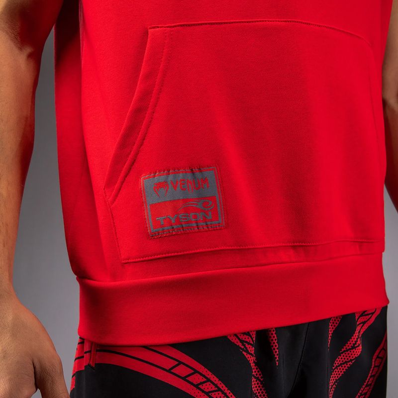 Pánská mikina Venum x Mike Tyson Tiger Sleeveless Hoodie intense red/deep black 7