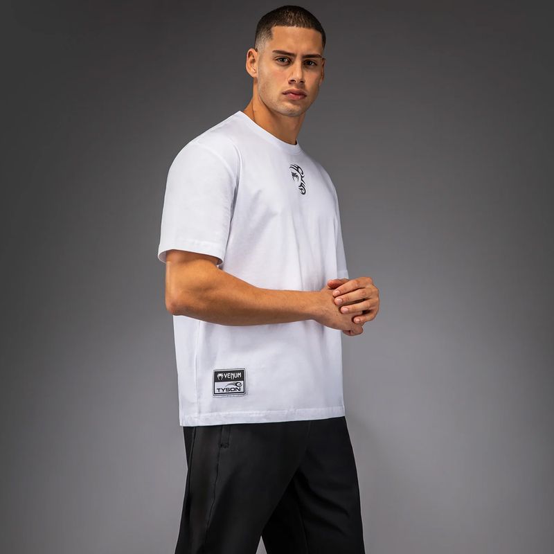 Pánské tričko Venum x Mike Tyson Tiger optical white 3