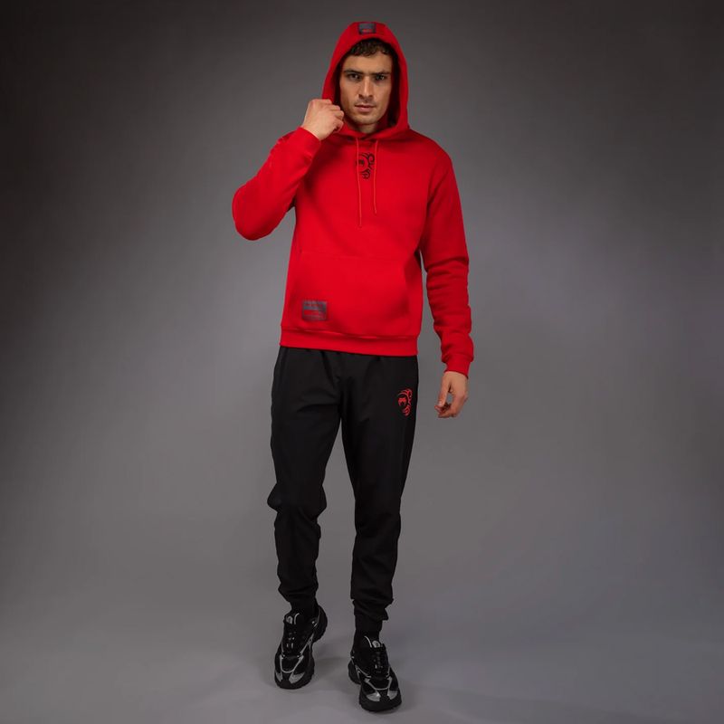 Pánská mikina Venum x Mike Tyson Tiger Hoodie intense red/deep black 2