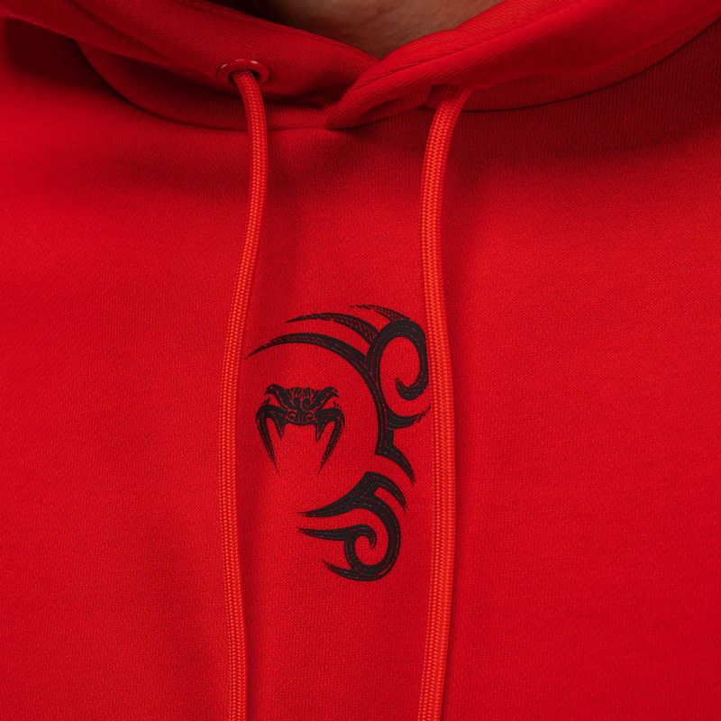Pánská mikina Venum x Mike Tyson Tiger Hoodie intense red/deep black 6