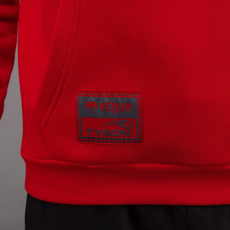 Pánská mikina Venum x Mike Tyson Tiger Hoodie intense red/deep black 7