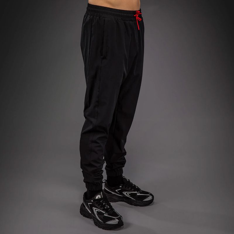 Pánské tréninkové kalhoty Venum x Mike Tyson Tiger Joggers deep black/intense red 4