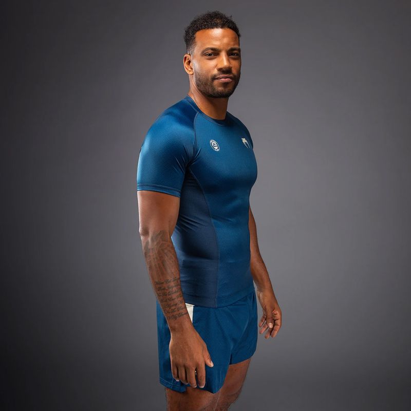 Pánský rashguard Venum Roger Gracie Academy blue 3