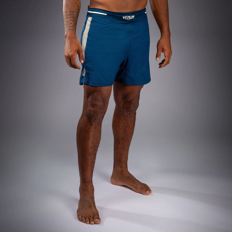 Pánské tréninkové šortky Venum Roger Gracie Academy Fightshorts blue 3