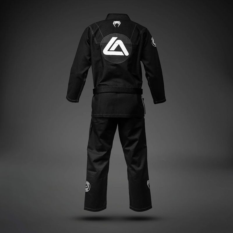 GI do brazilského jiu-jitsu Venum Roger Gracie Academy BJJ black 2