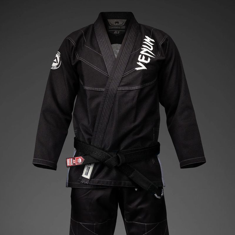 GI do brazilského jiu-jitsu Venum Roger Gracie Academy BJJ black 3