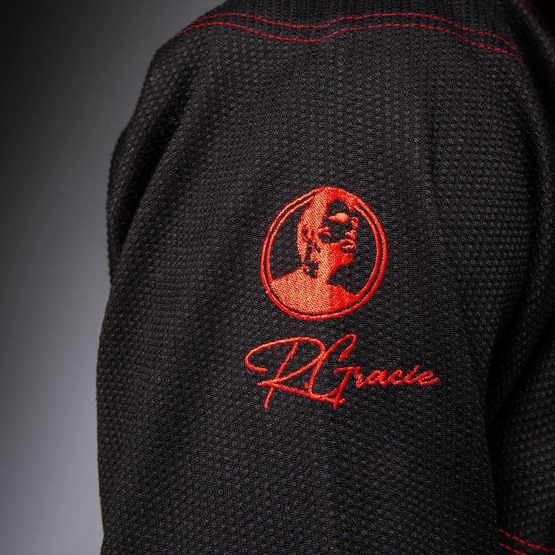 GI do brazilského jiu-jitsu Venum Roger Gracie Academy BJJ black/red 5