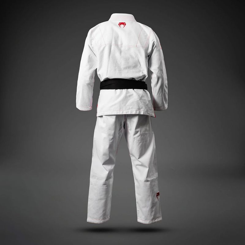 GI do brazilského jiu-jitsu Venum Roger Gracie Academy BJJ white/red 2
