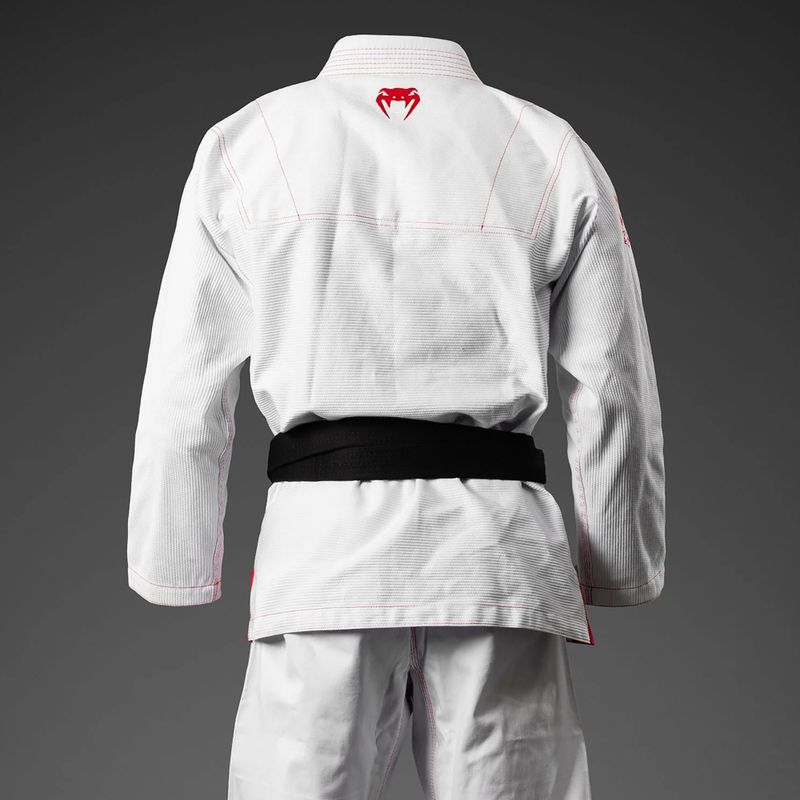 GI do brazilského jiu-jitsu Venum Roger Gracie Academy BJJ white/red 4