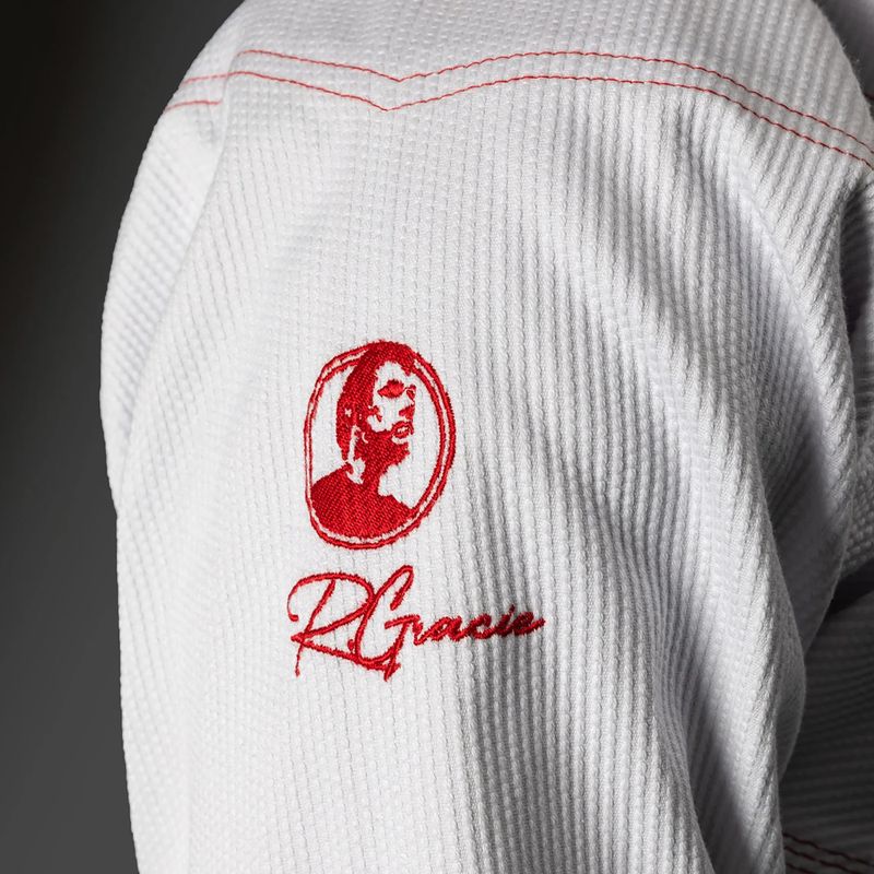GI do brazilského jiu-jitsu Venum Roger Gracie Academy BJJ white/red 7