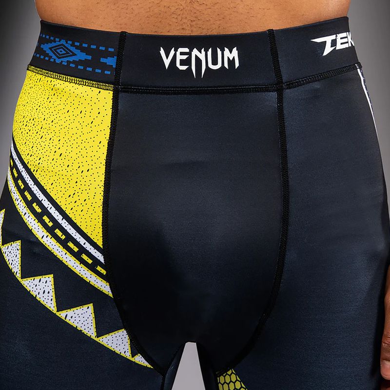 Pánské tréninkové legíny Venum x TEKKEN 8 King Spats black/yellow 5