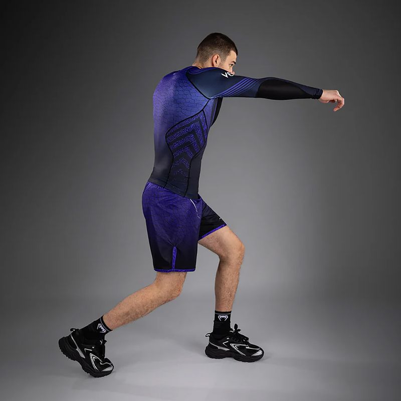 Pánské tréninkové šortky Venum x TEKKEN 8 Kazuya Fight black purple 2