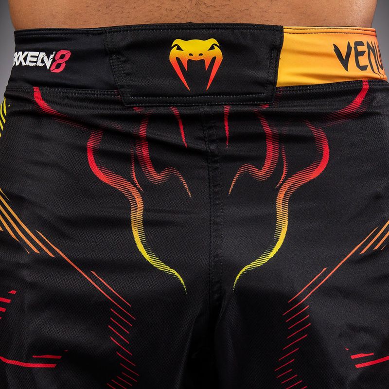 Pánské tréninkové šortky Venum x TEKKEN 8 Yoshimitsu Fight black/orange 6