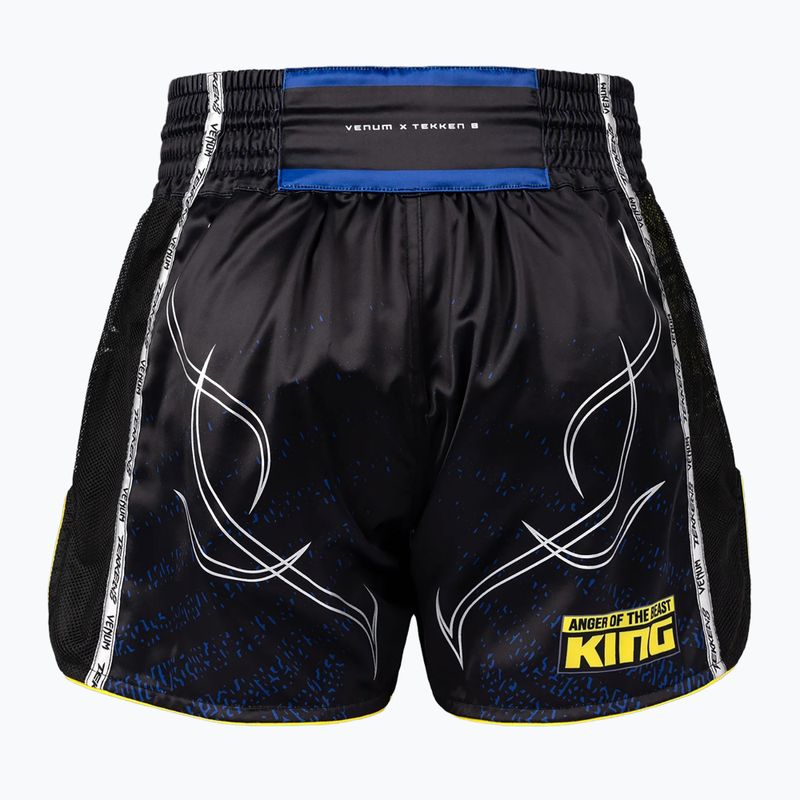 Pánské tréninkové šortky Venum x TEKKEN 8 King Muay Thai black/yellow 2