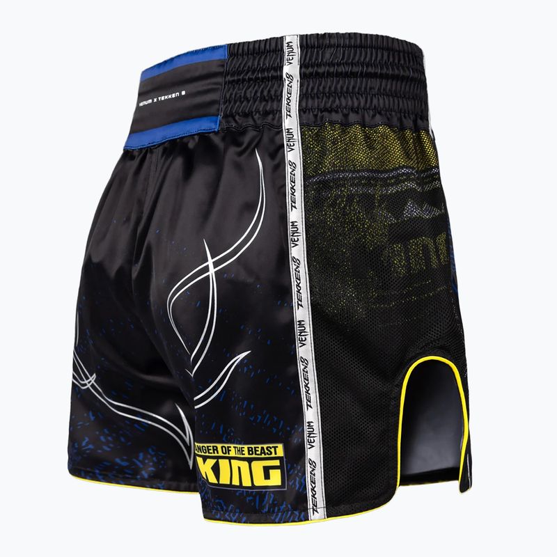 Pánské tréninkové šortky Venum x TEKKEN 8 King Muay Thai black/yellow 4