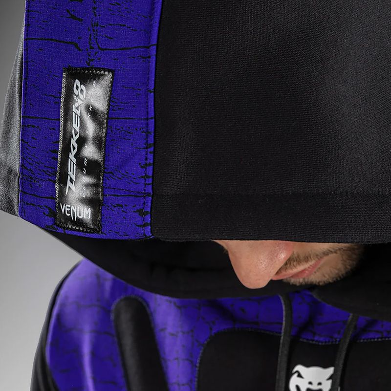 Pánská mikina Venum x TEKKEN 8 Kazuya Pullover Hoodie black/purple 5